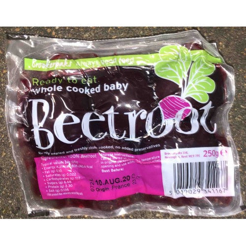 Beetroot 250g Packet Pre Packed Cooked